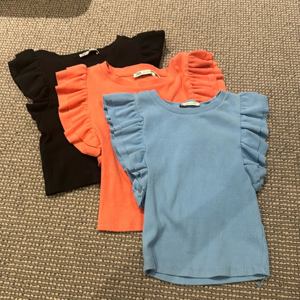 Zara Ruffle Tops